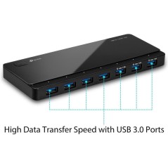 TP-Link UH700 Hub 7 Ports - High-Speed Connectivity & Enhanced Performance - Perfect for Home & Office Use